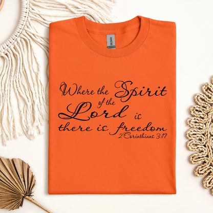 Where The Spirit Of The Lord Is There Is Freedom 2 Corithians 3.17 02