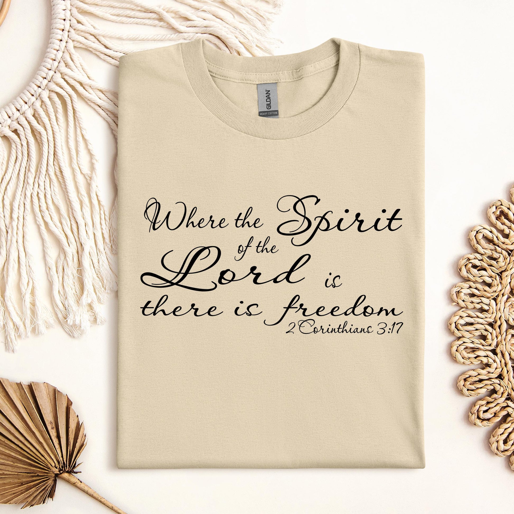 Where The Spirit Of The Lord Is There Is Freedom 2 Corithians 3.17 02