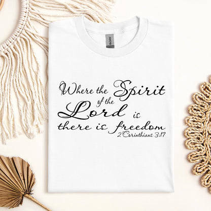 Where The Spirit Of The Lord Is There Is Freedom 2 Corithians 3.17 02