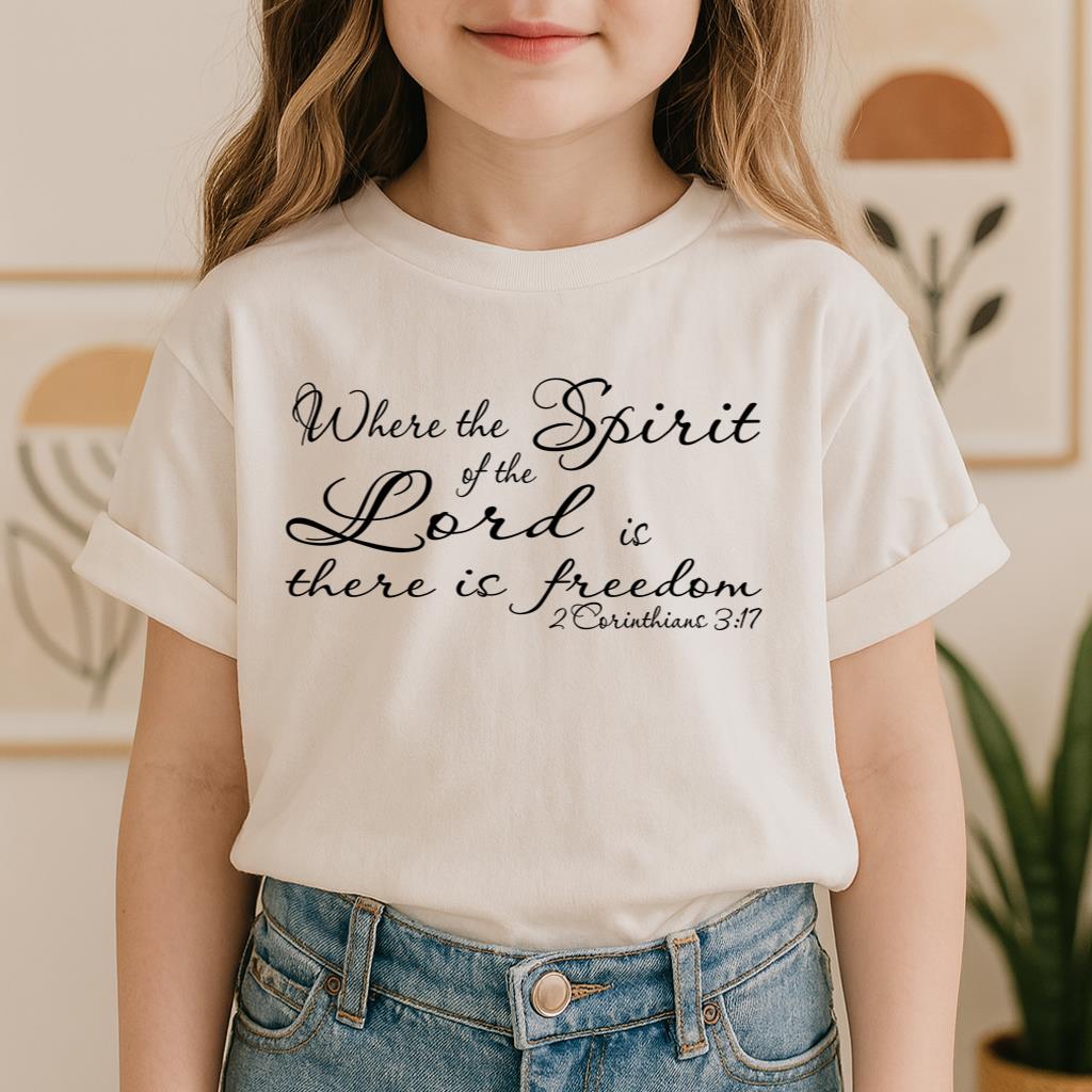 Where The Spirit Of The Lord Is There Is Freedom 2 Corithians 3.17 02