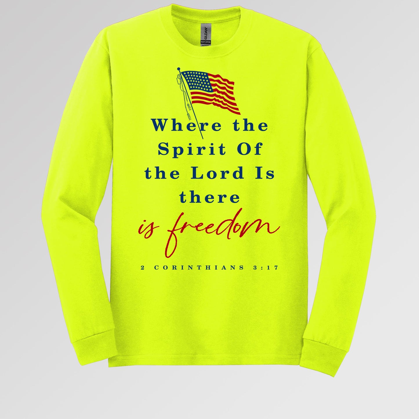 Where The Spirit Of The Lord Is There Is Freedom 2 Corithians 3.17 03