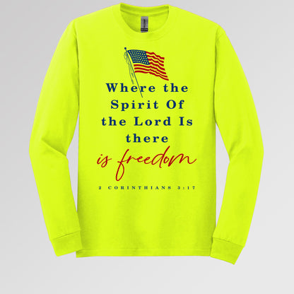 Where The Spirit Of The Lord Is There Is Freedom 2 Corithians 3.17 03