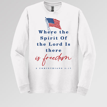 Where The Spirit Of The Lord Is There Is Freedom 2 Corithians 3.17 03