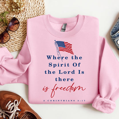 Where The Spirit Of The Lord Is There Is Freedom 2 Corithians 3.17 03