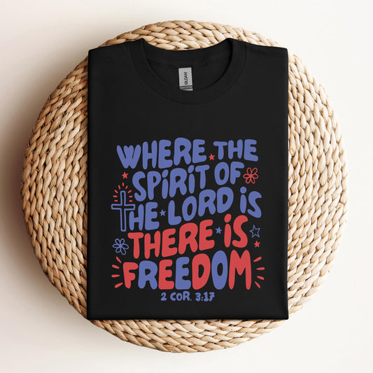 Where The Spirit Of The Lord Is There Is Freedom 2 Corithians 3.17