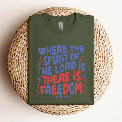 Where The Spirit Of The Lord Is There Is Freedom 2 Corithians 3.17