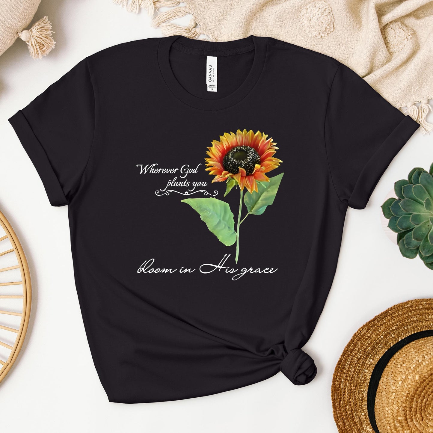 Wherever God Plans You Bloom In His Grace