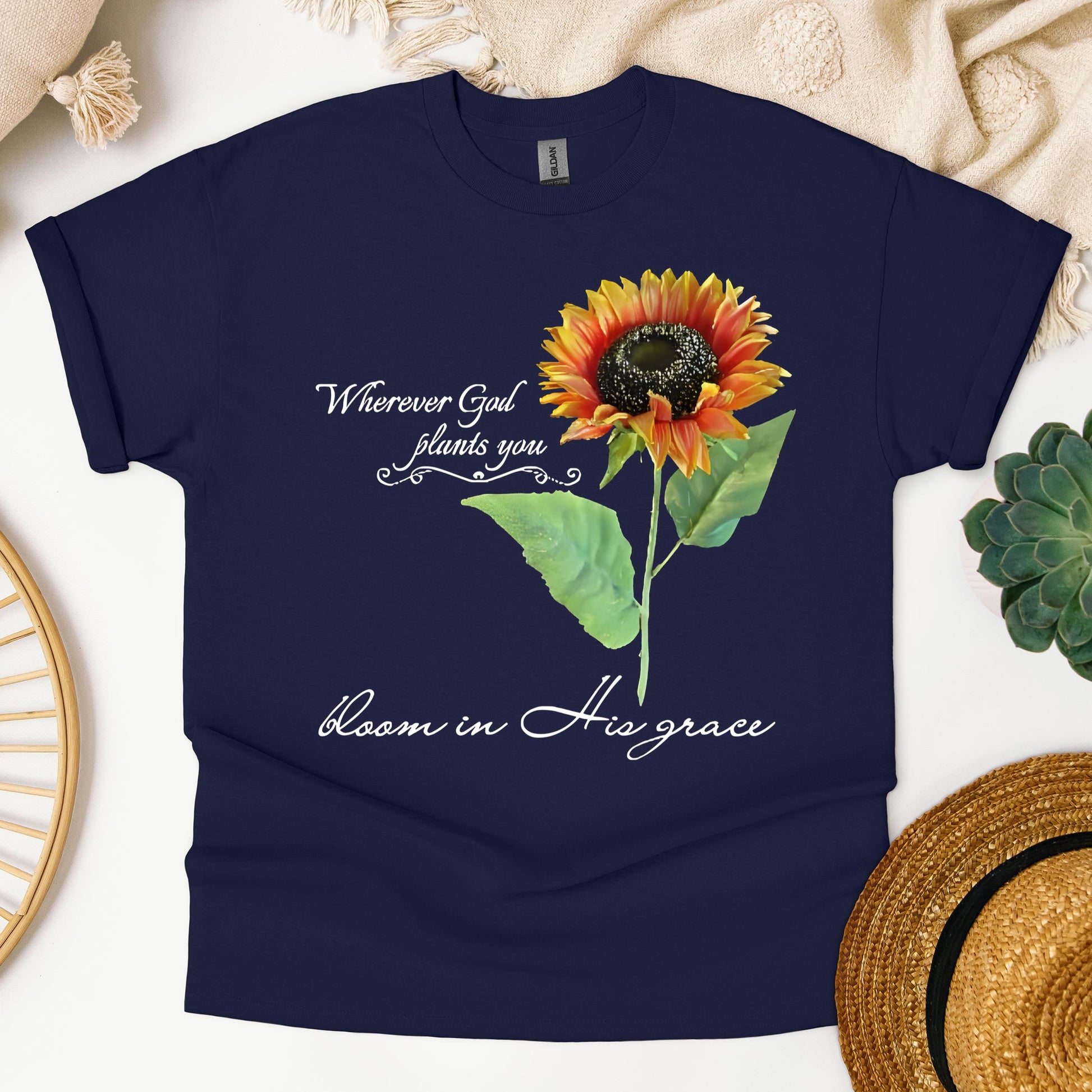 Wherever God Plans You Bloom In His Grace