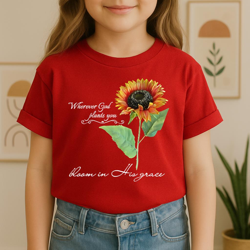 Wherever God Plans You Bloom In His Grace