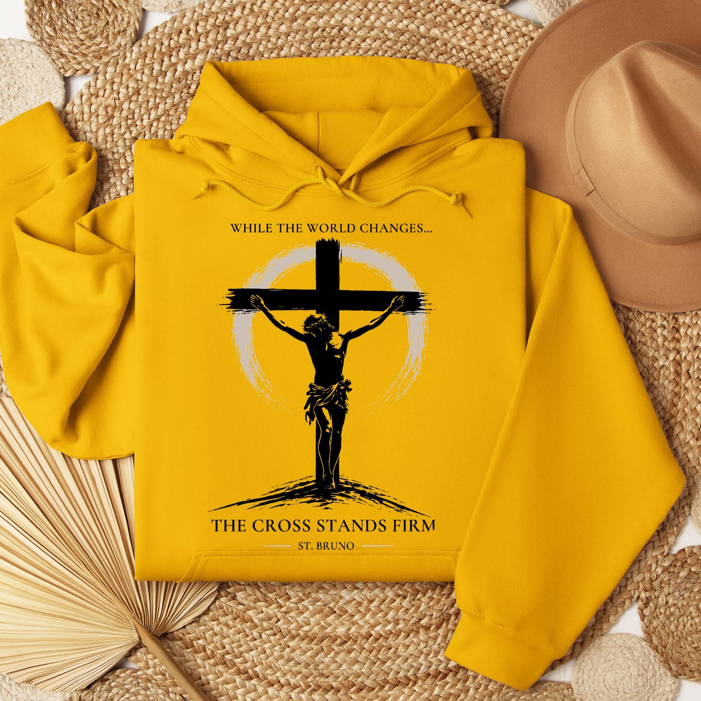 While The World Changes The Cross Stands Firm St. Bruno 01