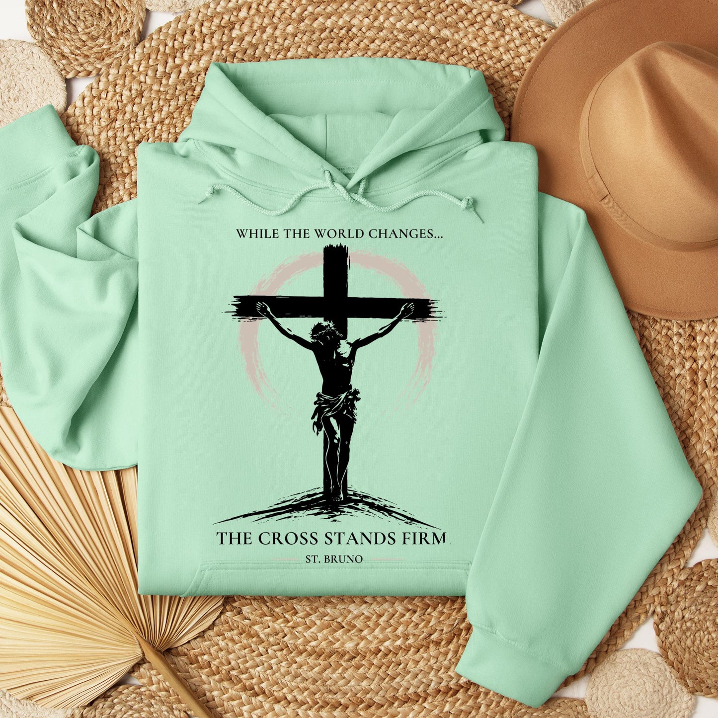 While The World Changes The Cross Stands Firm St. Bruno 01