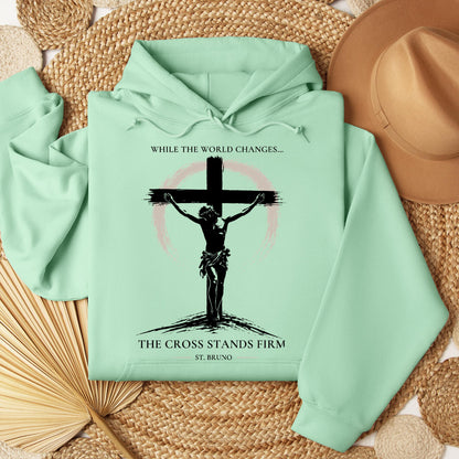 While The World Changes The Cross Stands Firm St. Bruno 01