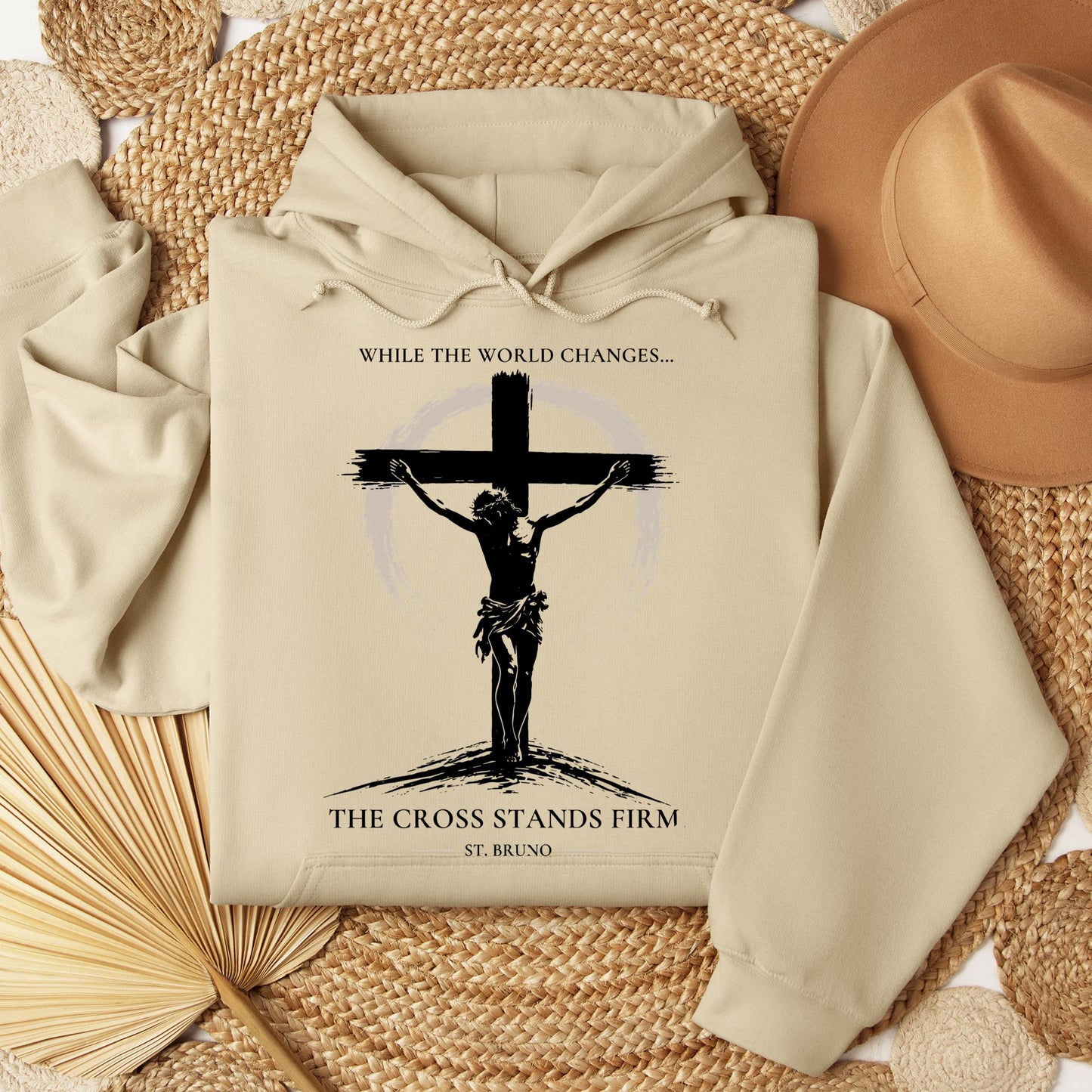 While The World Changes The Cross Stands Firm St. Bruno 01
