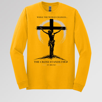 While The World Changes The Cross Stands Firm St. Bruno 01