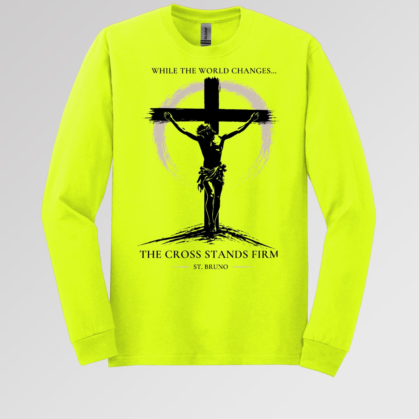 While The World Changes The Cross Stands Firm St. Bruno 01