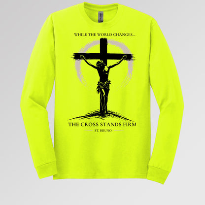 While The World Changes The Cross Stands Firm St. Bruno 01