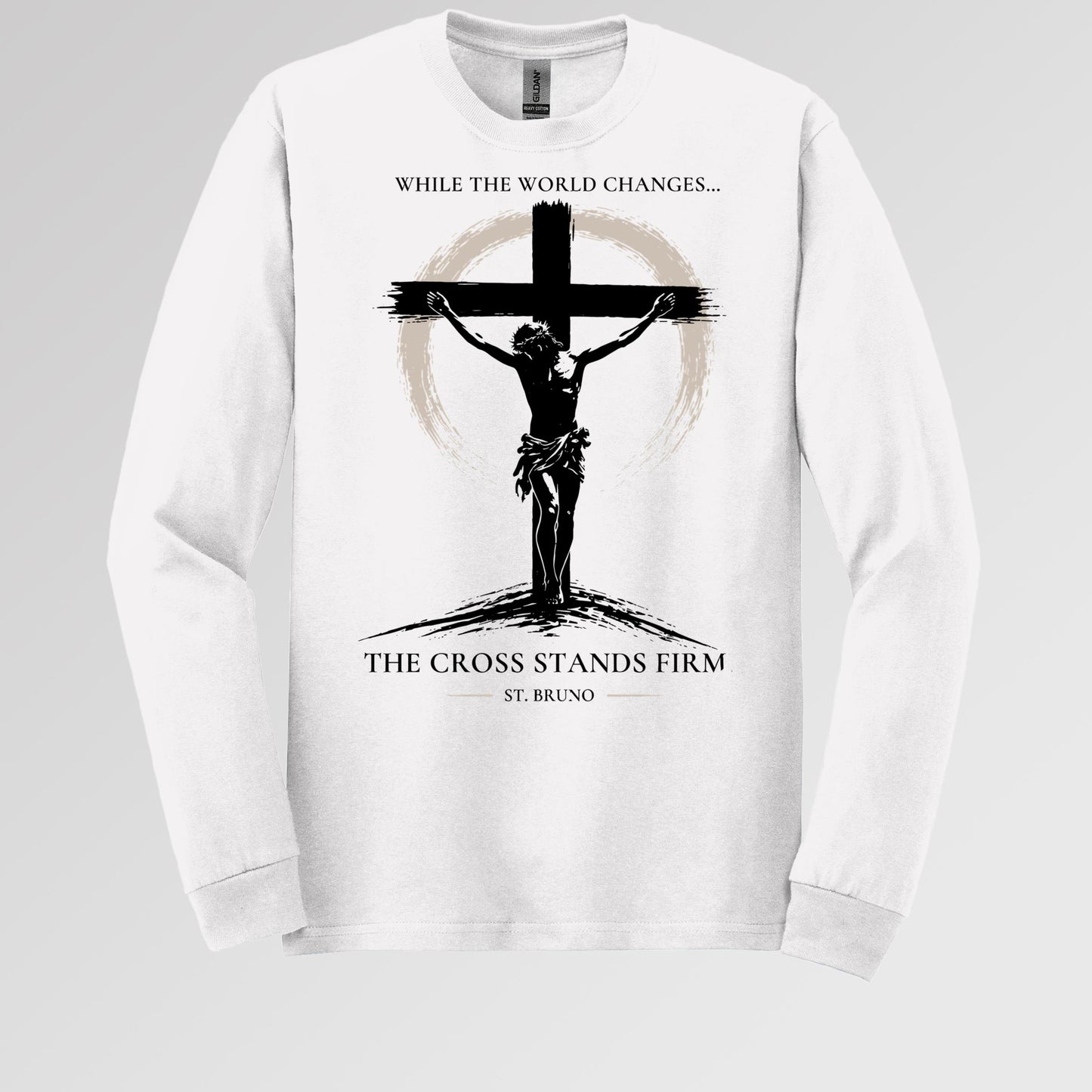 While The World Changes The Cross Stands Firm St. Bruno 01