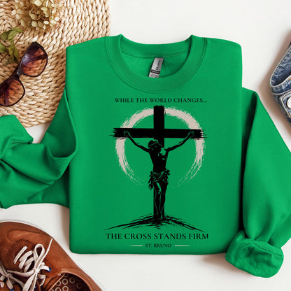 While The World Changes The Cross Stands Firm St. Bruno 01