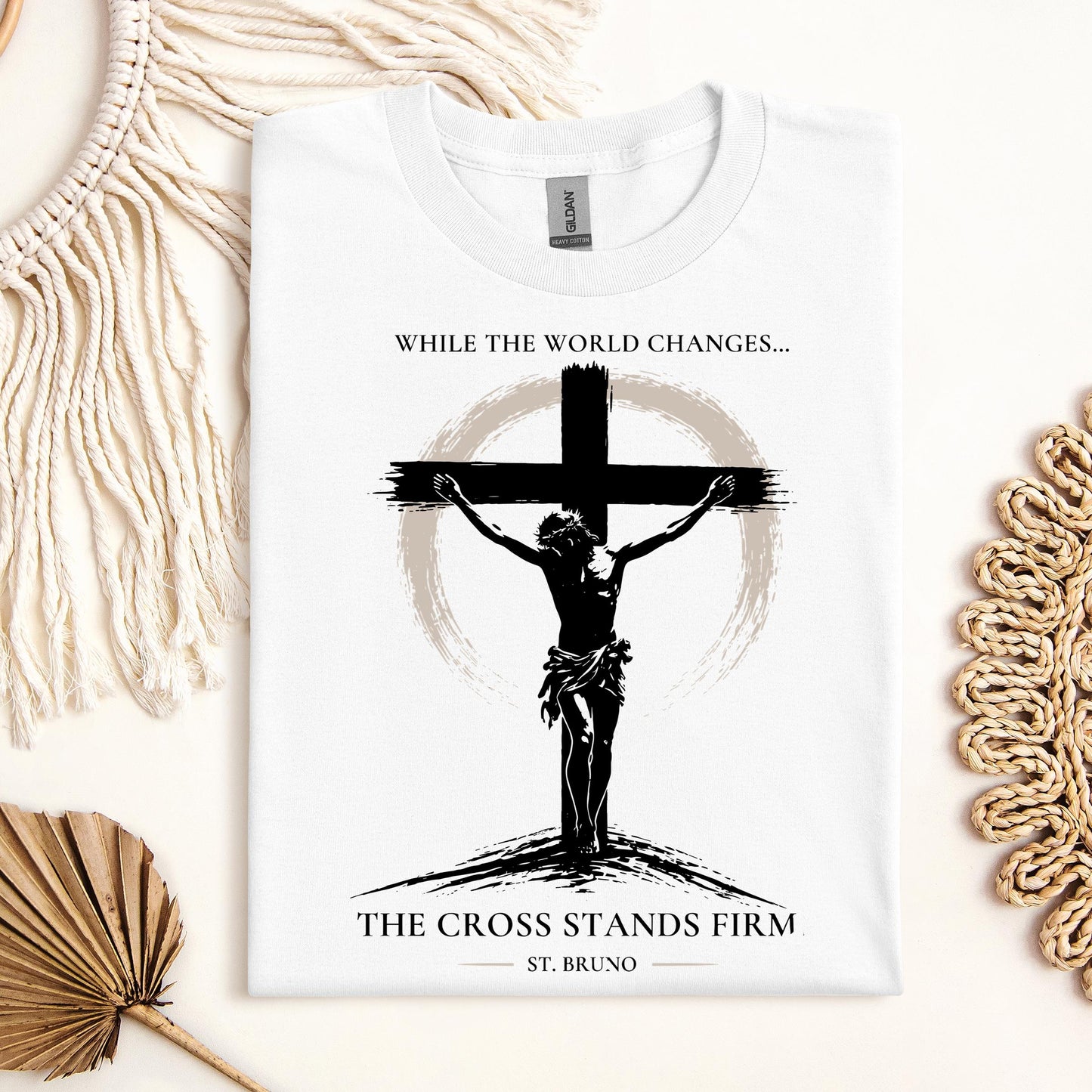 While The World Changes The Cross Stands Firm St. Bruno 01