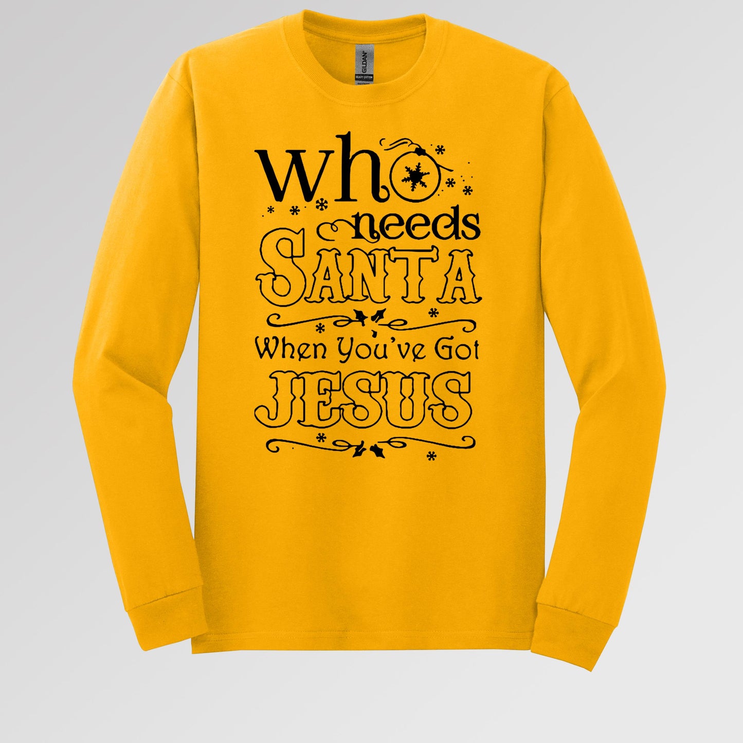 Who Needs Santa When You've Got Jesus