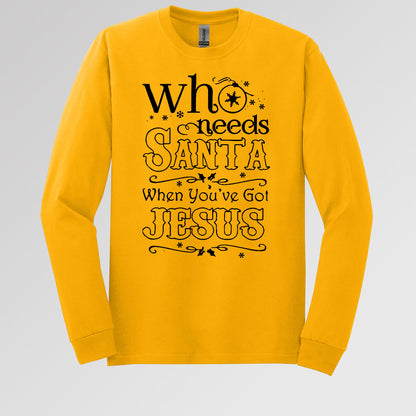 Who Needs Santa When You've Got Jesus