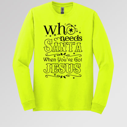 Who Needs Santa When You've Got Jesus