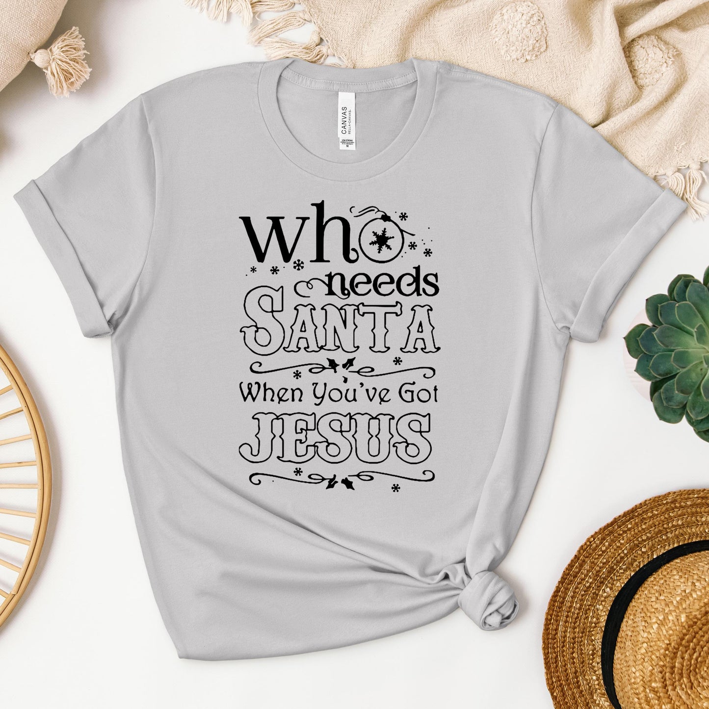 Who Needs Santa When You've Got Jesus