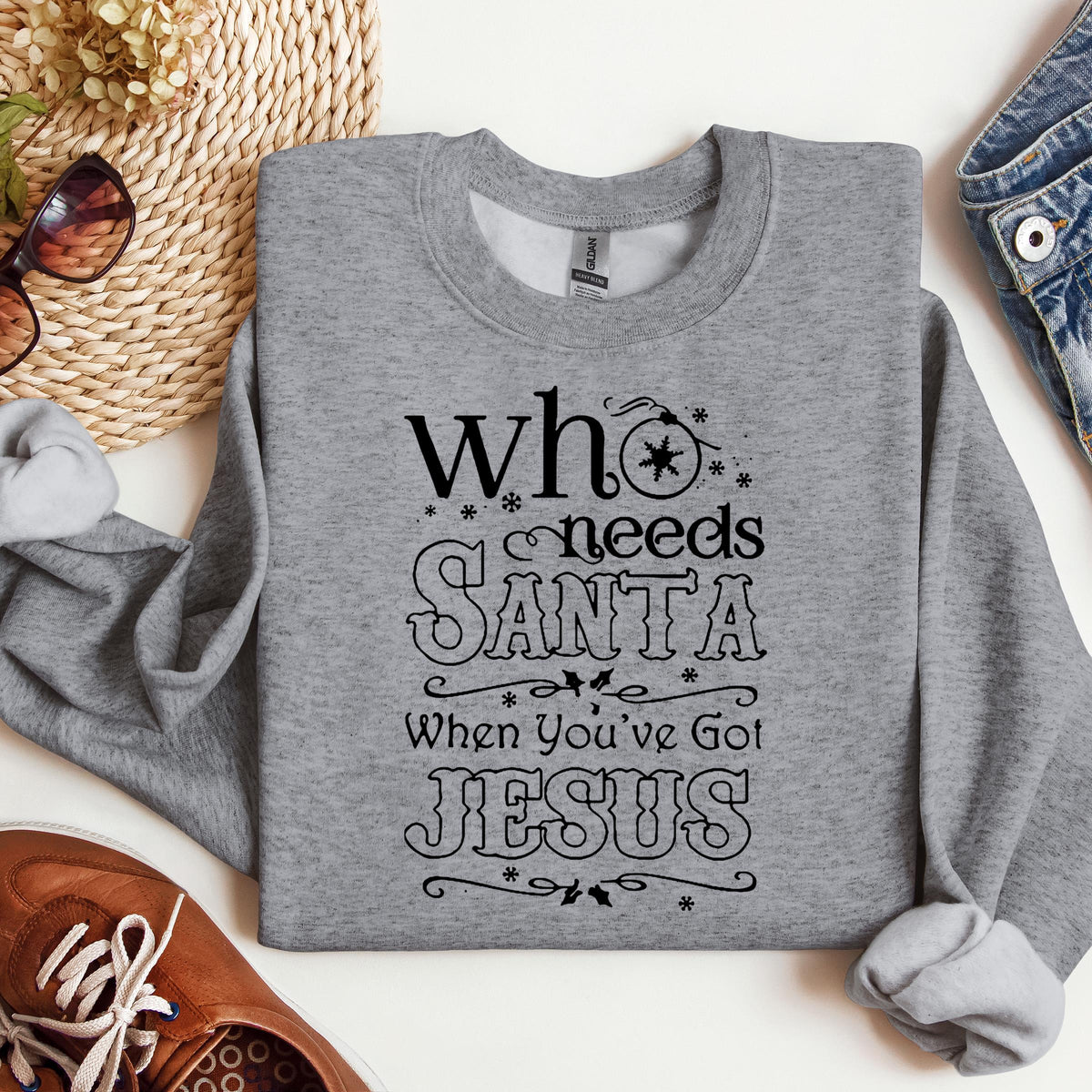 Who Needs Santa When You've Got Jesus