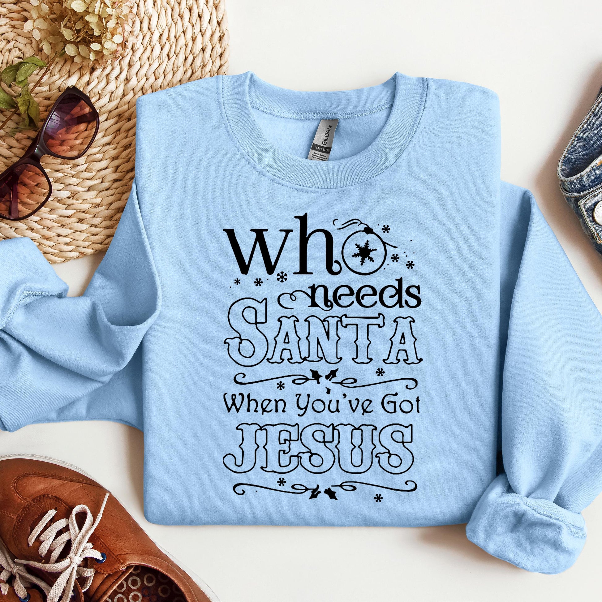 Who Needs Santa When You've Got Jesus