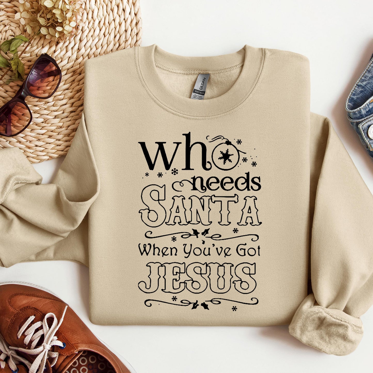 Who Needs Santa When You've Got Jesus