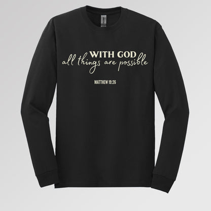 With God All Things Are Possible Matthew 19.26 01