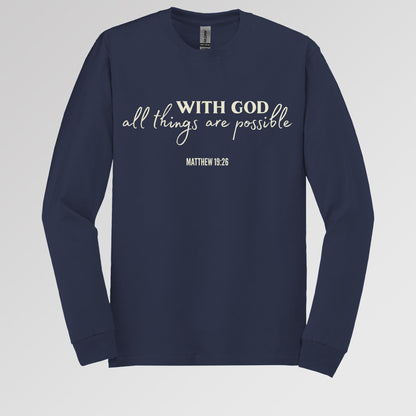 With God All Things Are Possible Matthew 19.26 01
