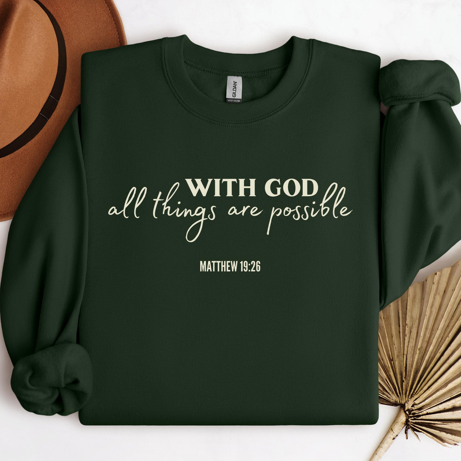 With God All Things Are Possible Matthew 19.26 01