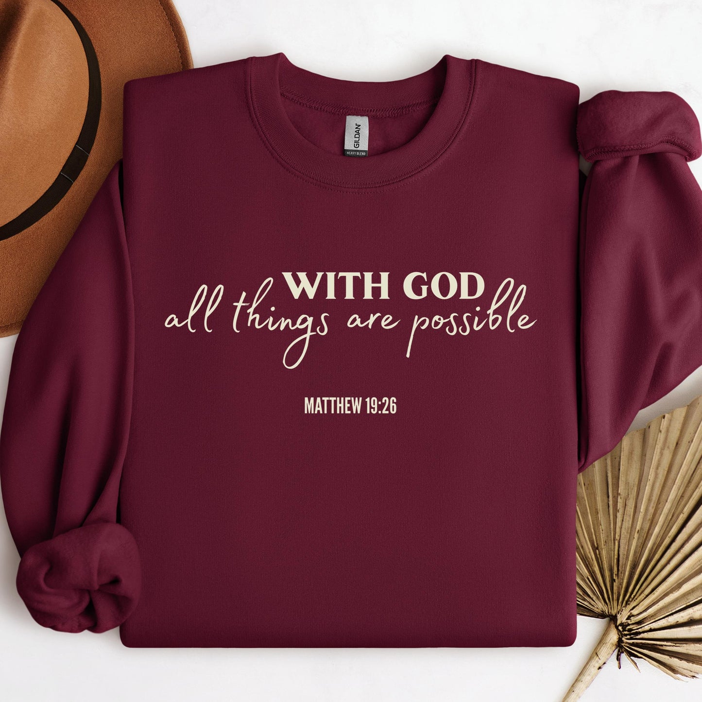With God All Things Are Possible Matthew 19.26 01