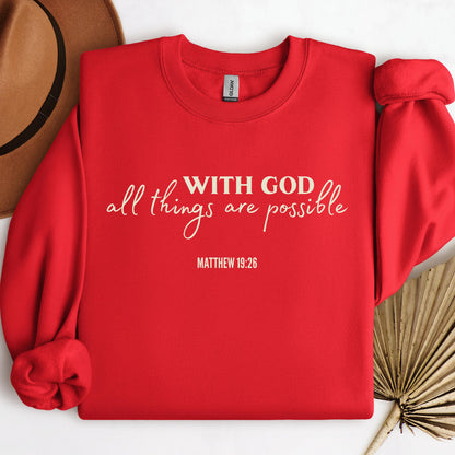 With God All Things Are Possible Matthew 19.26 01