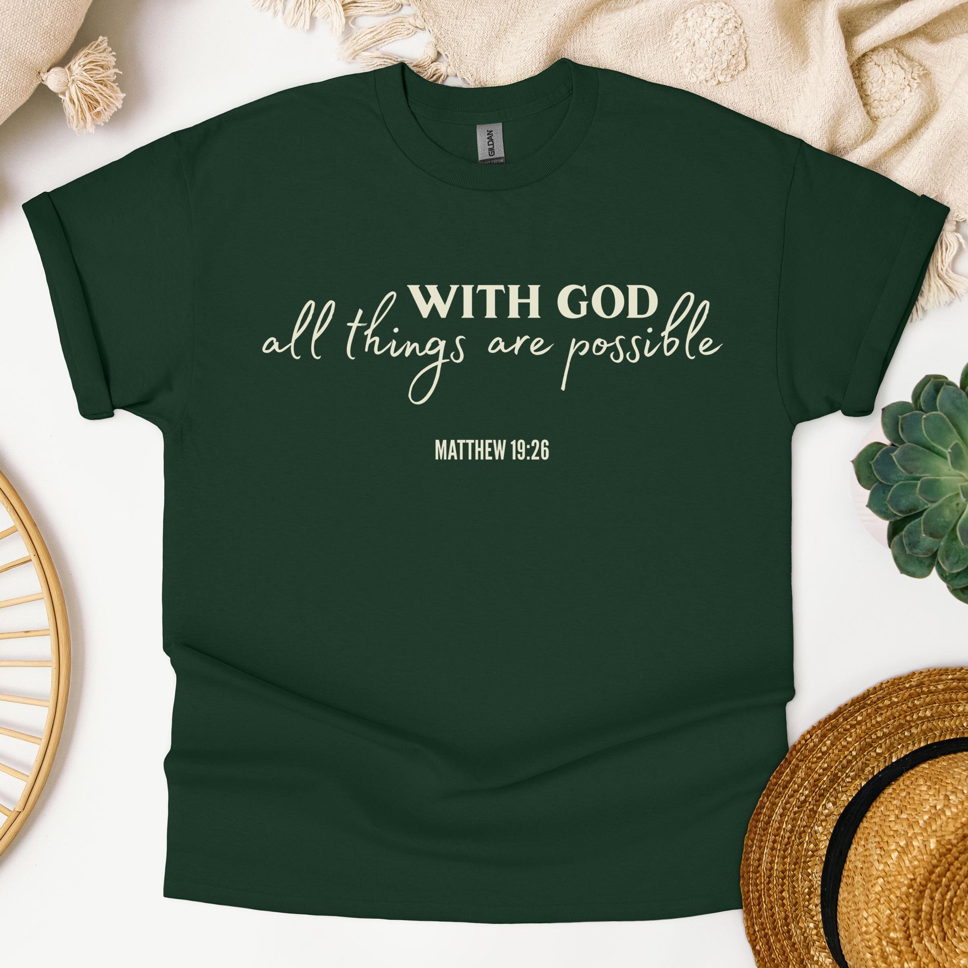 With God All Things Are Possible Matthew 19.26 01