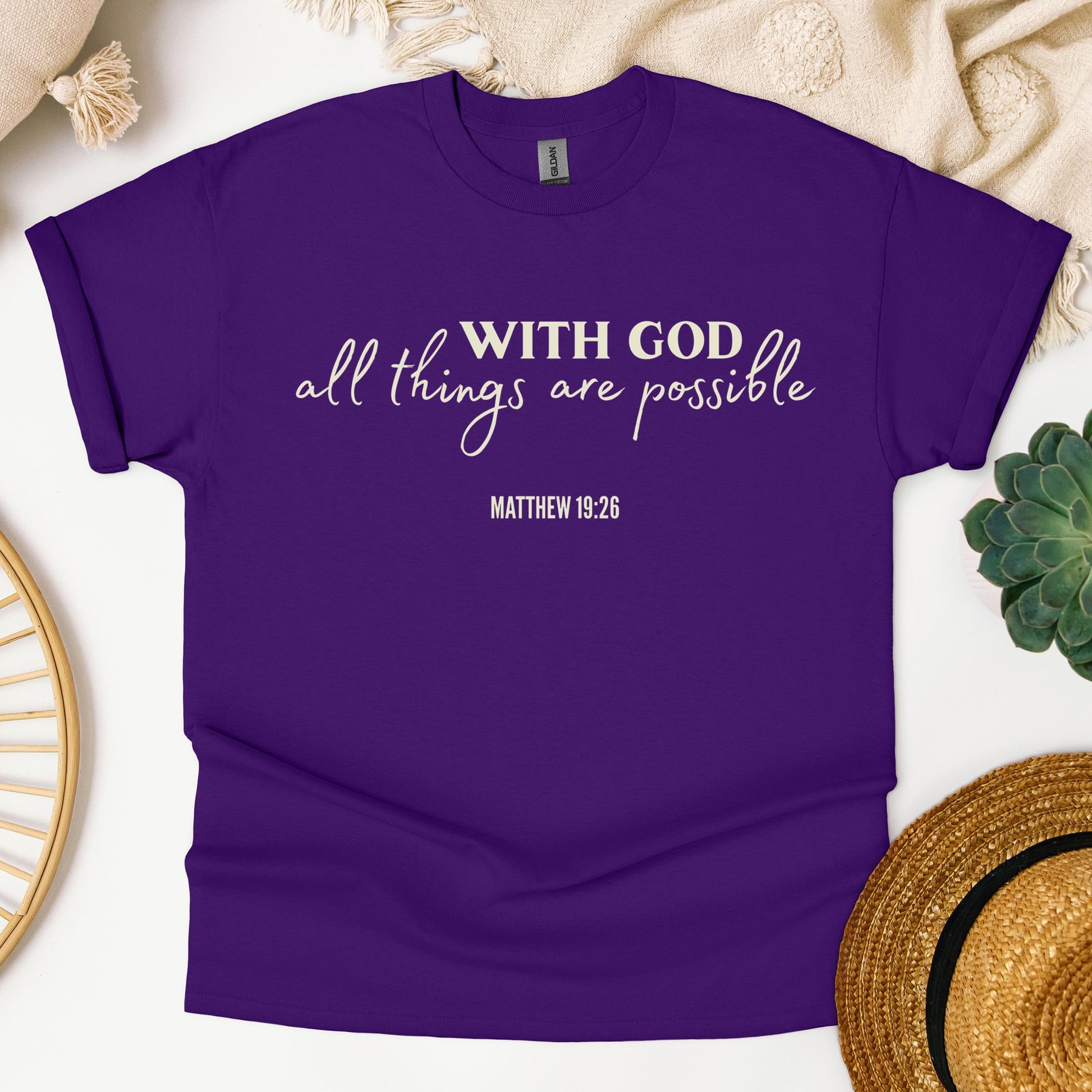 With God All Things Are Possible Matthew 19.26 01