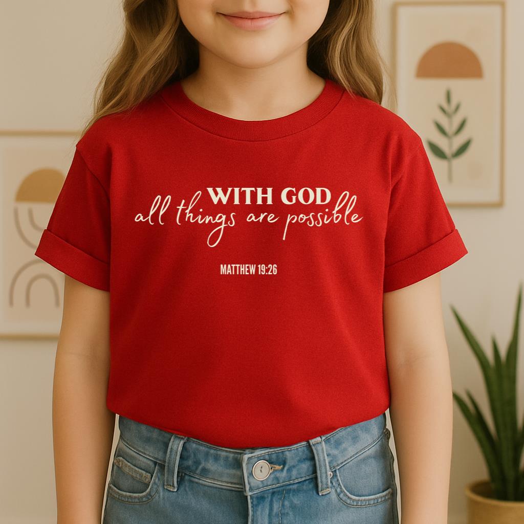 With God All Things Are Possible Matthew 19.26 01