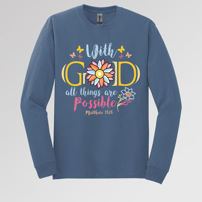 With God All Things Are Possible Matthew 19.26
