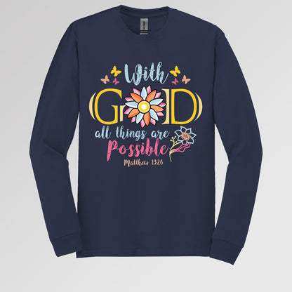 With God All Things Are Possible Matthew 19.26
