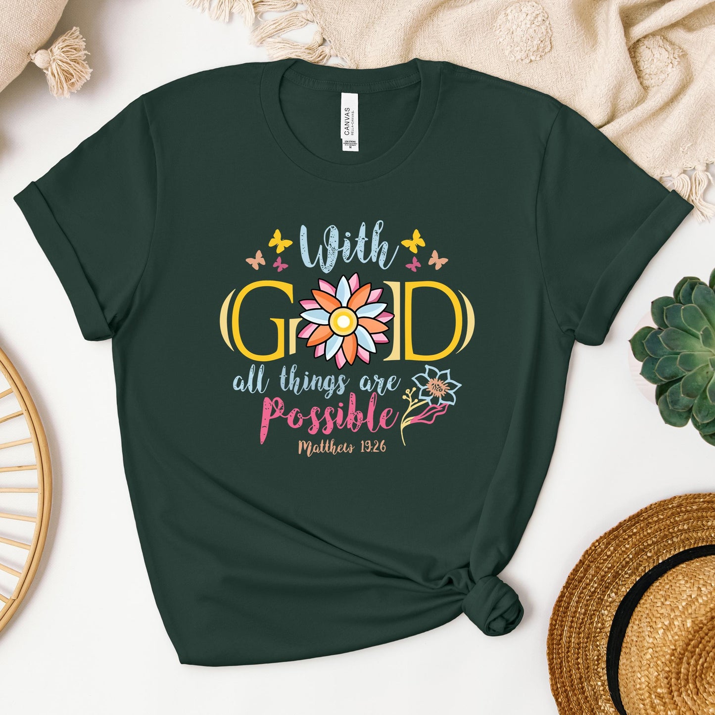 With God All Things Are Possible Matthew 19.26