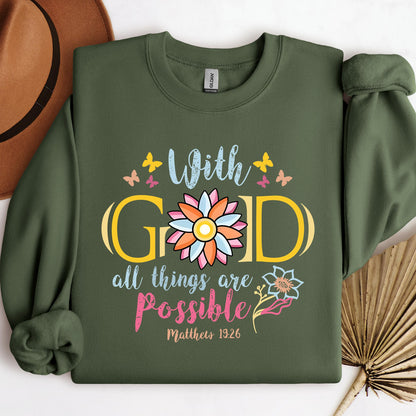 With God All Things Are Possible Matthew 19.26