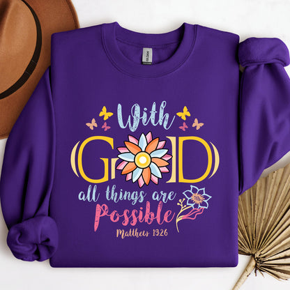 With God All Things Are Possible Matthew 19.26
