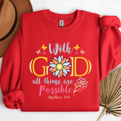 With God All Things Are Possible Matthew 19.26