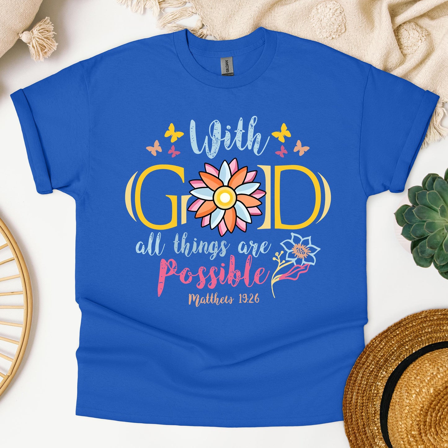 With God All Things Are Possible Matthew 19.26