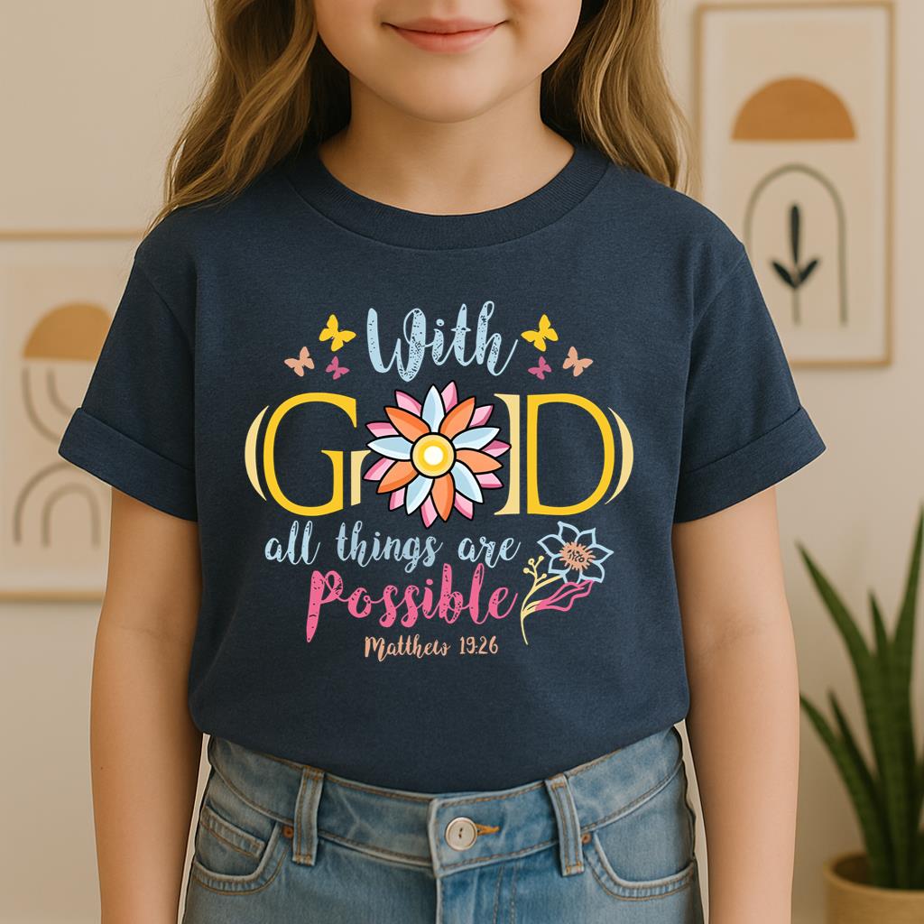 With God All Things Are Possible Matthew 19.26
