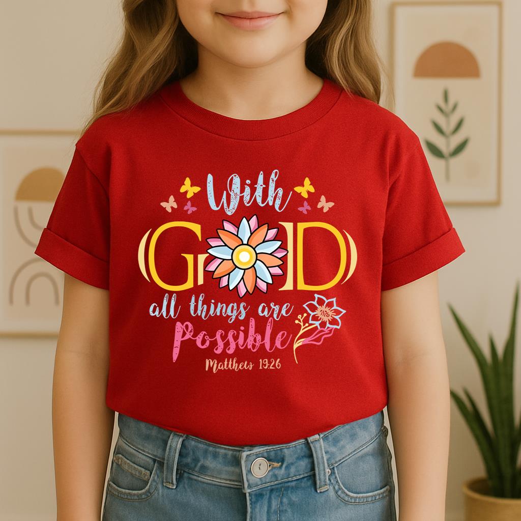 With God All Things Are Possible Matthew 19.26
