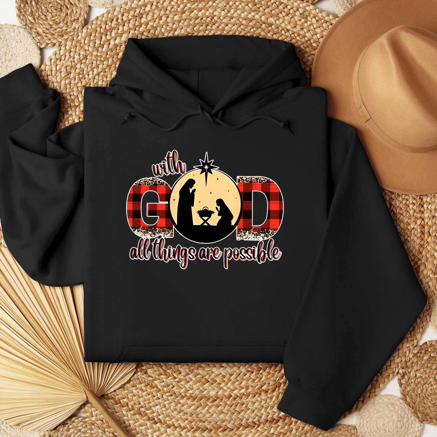 With God All Things Are Possible Nativity