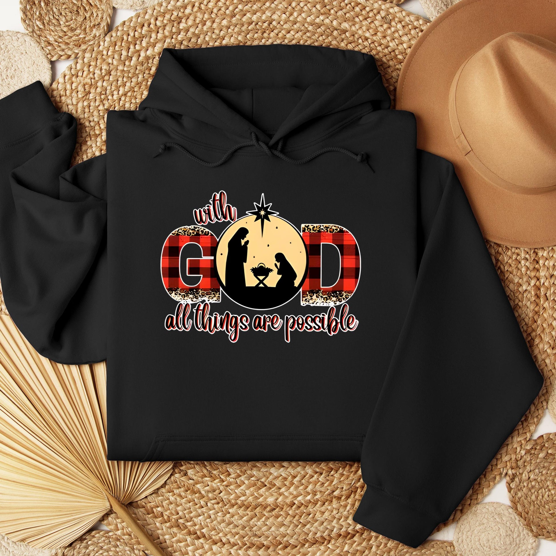 With God All Things Are Possible Nativity