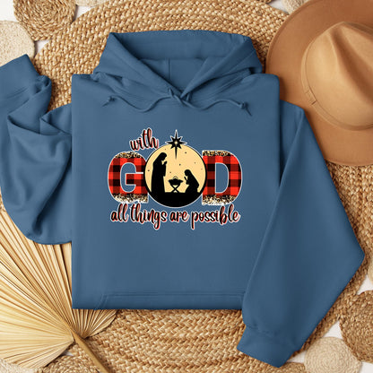 With God All Things Are Possible Nativity